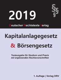 Kapitalanlagegesetz und Boersengesetz