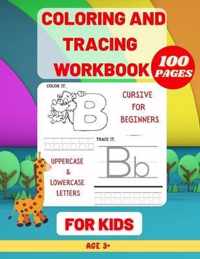 Coloring and Tracing WorkBook for kids