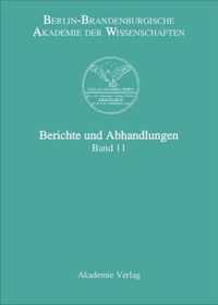 Berichte und Abhandlungen, Band 11
