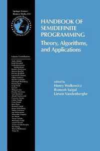 Handbook of Semidefinite Programming