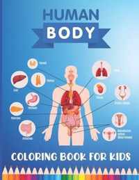 Human Body Coloring Book for Kids