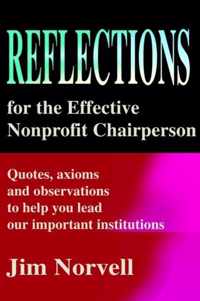 Reflections for the Effective Nonprofit Chairperson