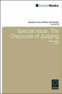 Special Issue: The Discourse Of Judging