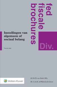 Fed fiscale brochures  -   Instellingen van algemeen of sociaal belang