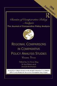 Regional Comparisons in Comparative Policy Analysis Studies: Volume Three