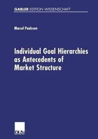 Individual Goal Hierarchies as Antecedents of Market Structures