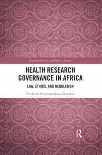 Health Research Governance in Africa