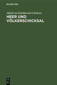 Heer Und Voelkerschicksal