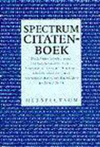 SPECTRUM CITATENBOEK