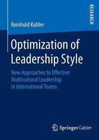 Optimization of Leadership Style