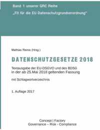 Datenschutzgesetze 2018