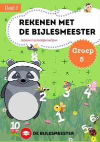 Rekenen met De Bijlesmeester - Groep 5 - Deel 1 - Cito - Oefenen - Kinderen - Boeken - Leren - School - Kinderen - Oefenschrift - Studeren - Leuke Teksten - Citotoets - LVS geschikt - Gebaseerd op Landelijke Leerlijnen