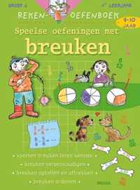 Rekenen oefenboek  -  Speelse oefeningen met breuken 9-10 j