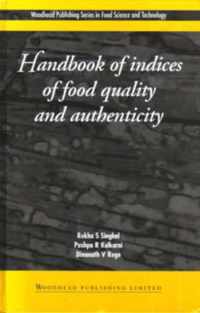 Handbook of Indices of Food Quality and Authenticity