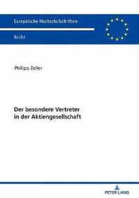 Der Besondere Vertreter in Der Aktiengesellschaft