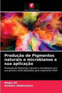 Producao de Pigmentos naturais e microbianos e sua aplicacao