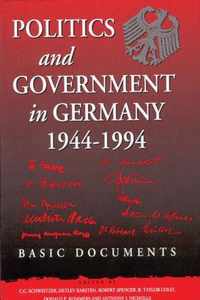 Politics and Government in Germany, 1944-1994