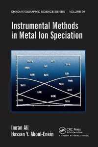 Instrumental Methods in Metal Ion Speciation