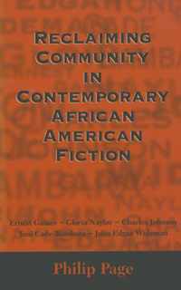 Reclaiming Community in Contemporary African American Fiction