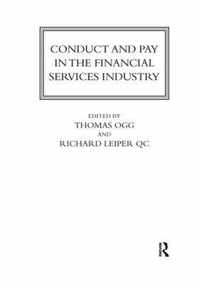 Conduct and Pay in the Financial Services Industry