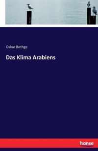 Das Klima Arabiens