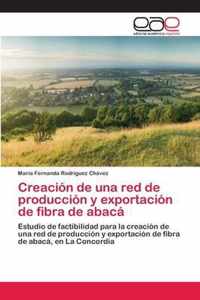 Creacion de una red de produccion y exportacion de fibra de abaca