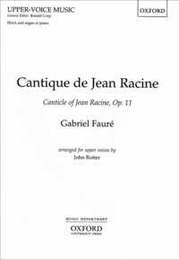 Cantique De Jean Racine