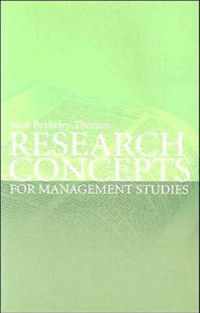 Research Concepts for Management Studies