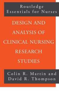 Design and Analysis of Clinical Nursing Research Studies