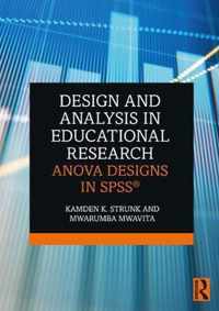 Design and Analysis in Educational Research