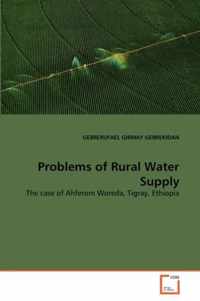 Problems of Rural Water Supply