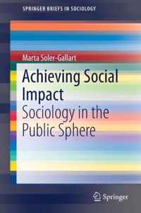 Achieving Social Impact