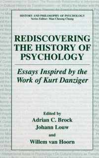 Rediscovering the History of Psychology