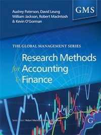 Research Methods for Accounting and Finance