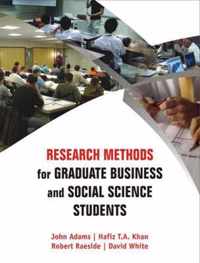 Research Methods for Graduate Business and Social Science Students