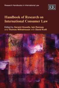 Handbook of Research on International Consumer Law