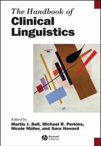 The Handbook of Clinical Linguistics