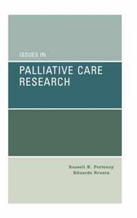 Issues in Palliative Care Research