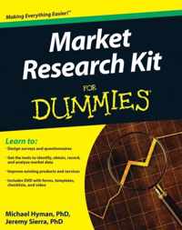 Market Research Kit For Dummies