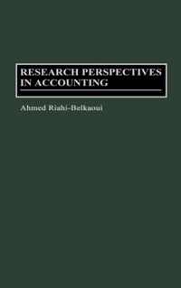 Research Perspectives in Accounting