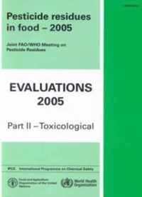 Pesticide residues in food - 2005