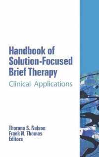 Handbook of Solution-Focused Brief Therapy