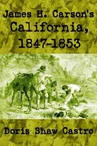 James H. Carson's California, 1847-1853