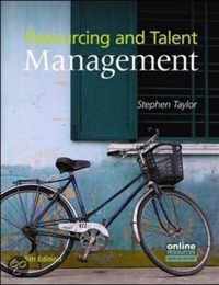 Resourcing and Talent Management