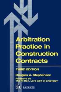 Arbitration Practice in Construction Contracts