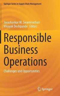 Responsible Business Operations