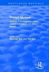 Printed Matters