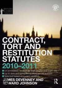 Contract, Tort and Restitution Statutes