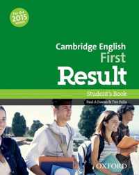 Cambridge English: First Result: Student's Book