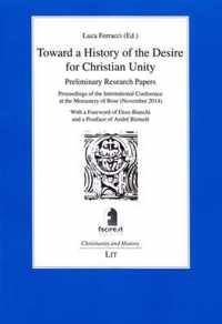 Toward a History of the Desire for Christian Unity, 14